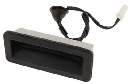 Cerradura del pestillo del maletero Interruptor de apertura del maletero del coche, interruptor de apertura de la puerta trasera del maletero, botón pulsador para Ford para Focus MK2