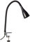 Briloner Leuchten 2762-015P Spot, Lampe de Bureau Pince LED, liseuse, Flexible, Métal, GU10, 3 W, Noir