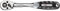 WGB Umschaltknarre 1/2 Zoll vierkant DIN3122D 72 Zähne und 2K-Griff, 3066003