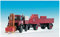 kibri 14990 - UNIMOG Euro II mit Vorbaustapelmast