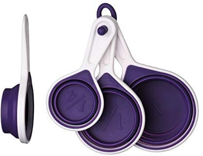 Premier Housewares Zing Measuring Cups - Set of 4, Purple