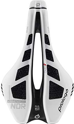 Prologo Unisex – Erwachsene Sattelstütze-2201029735 Sattelstütze, weiß/schwarz, 245x143mm