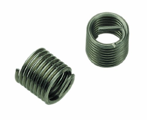 V-COIL Gewindeeinsatz frei durchlaufend Typ S M 9 x 1.5-1.5xD (100 Stück), aus rostfreiem Stahl, hochwertige Gewindesicherung mit federartiger Form, ideal für dauerhafte Innengewinde