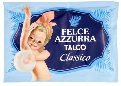 Paglieri: Felce Azzurra Refill Envelope, Classic Scent * PACK OF 4, 100 G Each * [ Italian Import ]
