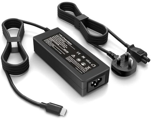 45W Fast Charger USB C Laptop Charger for HP, Dell, Acer, Sam sung, Asus, Google, PD Power Adapter