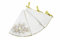 Manor ML17120 Weihnachtsschmuck Weihnachtsbaumrock, Winter-Weiß, 56-Inch Round