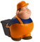 Mein Zwergenland Knautschfigur Squeezies® Herr Bert Müllmann Bert®