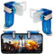 Oluote Handy-Controller PUBG Mobile Game Controller, Gaming Trigger Smartphone Shooter Sensitive Controller Joysticks Ziel- und Feuerauslöser, Mobile Gaming Joysticks für Smartphones (Blau)