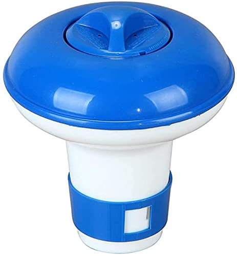 UNKCEST Dosificación flotante de cloro para piscinas grandes y pequeñas, accesorio ideal para piscinas de agua limpia y clara para pastillas de cloro