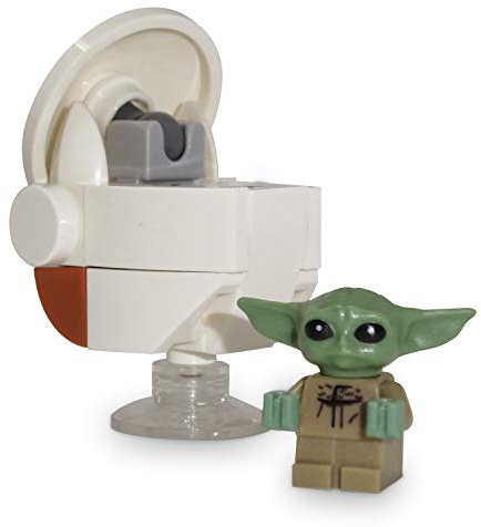 LEGO Star Wars The Child - Baby Yoda Minifigur - Grogu das Kind aus Mandalorian mit Floating Pod