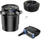AquaOne Teichfilter Set mit Teichpumpe I Filteranlage CPU-20000 für einen Teich bis 40.000 Liter I Komplettset mit UV Lampe Eco Pumpe 50 Watt Teichschlauch Nr.41