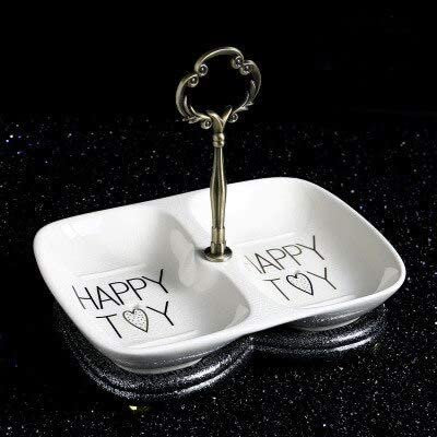 Crysdaralovebi Caja de jabón de cerámica vintage para ducha, viaje, senderismo, dispensador de jabón, plato de ducha, decoración del hogar (color22)