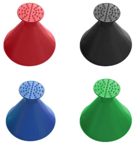 St@llion Ice Scraper for Car Windscreen- Snow Cleaner for Windshield with Magical Shaped Round Funnel Cone | Removes Snow Frost on Windows, Glass, Random Color (Pack of 1)