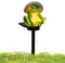 Niktule Lampe Solaire Grenouille, Statue de Jardin Grenouille | Lumières solaires sur piquets en Forme de Champignon | Lumières solaires d'allée, décorations de Cour de Grenouille, lumières