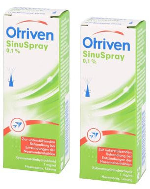 OTRIVEN SinuSpray 0,1% Nasenspray Doppelpackung (2x10 ml)