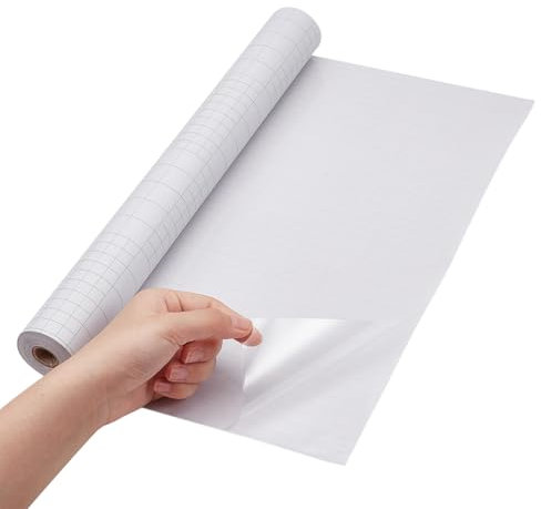 NBEADS Papel de Contacto Transparente de 5 m, Papel de Empapelar Decorativo Autoadhesivo del PVC del Protector de la Pared de la Cáscara Y del Palillo del 39.7cm para la Encimera, Gabinete, Tabla