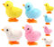 BESPORTBLE Lot De 8 Poules en Peluche À Remonter pour Enfants Jouets Mécaniques Poules Sauteuses pour Tout-Petits De 1 À 3