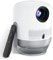 VISULAPEX Beamer, 360° Drehbarer Projektor mit WiFi Bluetooth Beamer, Full HD 1080P Unterstützung mit Elektrischer Fokus, 200'' Display Kompatibel Mit TV Stick/HDMI/USB/AV/Laptop/iPhone/Android