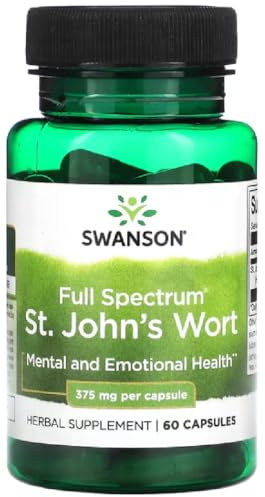 Swanson - St. John's Wort | Herbal Support for Emotional Balance - 60 Capsules