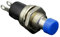 Mini interrupteurs à bouton-poussoir à ressort momentané, bleu, non normalement ouvert, 10 pièces