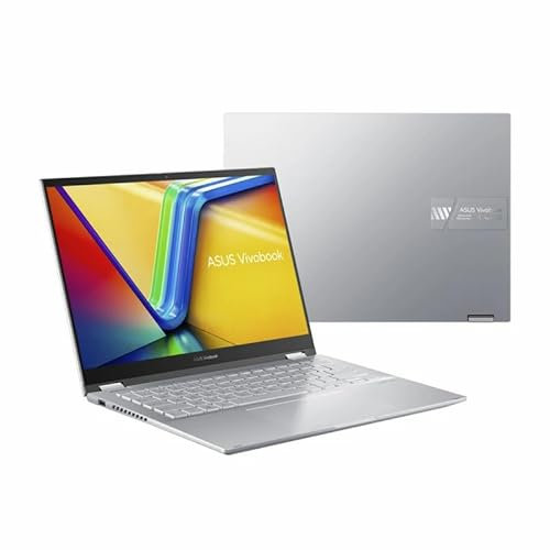 ASUS Vivobook Flip TP3402VA, 14 Touch WUXGA, Intel Core i5-1335U, 8 GB RAM DDR4, Intel UHD Graphics, 512 GB SSD, Win 11 Home, Wi-Fi 6E, BT 5.3, Tastiera Retroilluminata