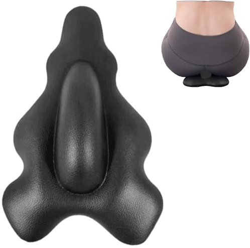 Smaoqingji Beckenbodentrainer Beckenboden Trainer - 1 Stück, Schwarz, Krafttrainer für Beckenhüftmuskeln, Stärkung der Hüftkraft Verbesserung Tragbaren PC Muskeltraining Männer und Frauen