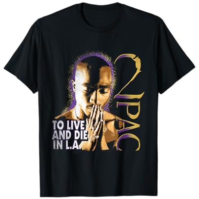 Offizieller Tupac to Live and Die in LA T-Shirt