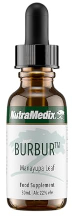 NutraMedix Burbur™ Liquid Herbal Drops – Manayupa (Desmodium molliculum) Leaf Extract • High-Bioavailability Tincture – Vegan, No Preservatives – (30 mL)