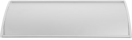 Homoyoyo Aluminum Name Plate Holder Curved Wall Mount Office Door Sign Holder for Conference Room Business Classroom Hospital and Desk Blank Single-Sided Door Plate