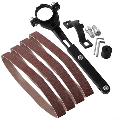 Angle Grinder to Belt Sander Adapter, 100mm Angle Grinder Sanding Attachment, 125mm Angle Grinder Belt Converter, DIY Belt Sander for Angle Grinder