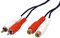 Value Câble rallonge RCA Duplex mâle vers Femelle 5 m Noir