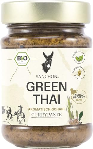 Sanchon Currypaste Green Thai (190 g) - Bio