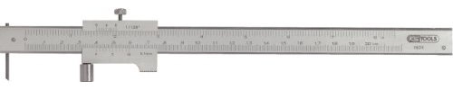 KS TOOLS Calibro universale con rullo di arresto, 200 mm