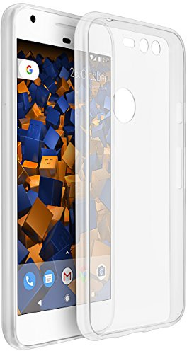 mumbi Hülle kompatibel mit Google Pixel Handy Case Handyhülle dünn, transparent, Ultra Slim transp. klar