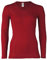 Engel Damen Unterhemd langarm,, Malve, 46/48