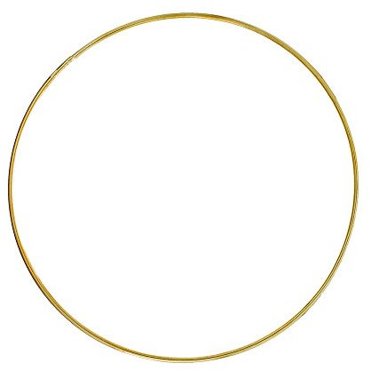Paracord Planet Metal Hoops – Gold – Single Pack – Available in a Variety of Sizes – DIY, Dream Catchers, Plant Hangers