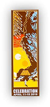 STAR WARS A New Hope Movie Poster Pin | Artwork by Eric Tan | 2 Inches Tall