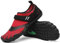 SAGUARO Barfußschuhe Herren Barfuss Schuhe Damen Barfussschuhe Outdoor Zehenschuhe Atmungsaktiv Traillaufschuhe mit Zero-Drop Solhe, Nimble Ⅰ - Barfußschuhe Rot A, Gr.44 EU