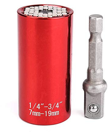 Universalnuss Steckschlüssel Bestes Männer Geschenke - Universal Steckschlüssel Mehrfunktionaler Werkzeug Geschenk, Universal Nuss Werkzeug, 7-19mm Universal Schraubendreher Gadgets für Männer