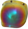 FK VISORS Visiera Vintage Bubble a 3 Bottoni, specchiata Multicolor