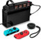 Park Sung Switch - Lector de tarjetas de juego, conmutador de juego con conmutación de control remoto, soporte para tarjetas de juego 8 en 1 (4 para interruptor de juego + 4 para almacenamiento
