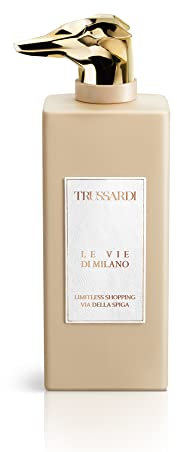 Trussardi, Le Vie di Milano Limitless Shopping Via Della Spiga, Eau de Parfum,Woman, 100 ml.