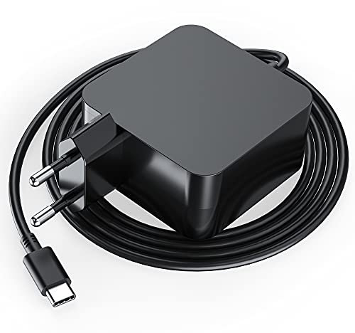 Chargeur 65W USB C pour ASUS Zenbook 13 14 3 UX425 UX425E UX435 UX325 UX325E UX490 Flip Q325 Chromebook Flip C423 C433T C403N C302 C302C C302S C213 Pro B9440UA B9440FA ExpertBook, Chargeur ASUS USB C