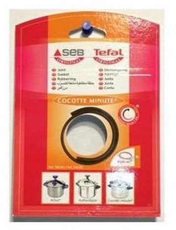 SEB 8.0 liters Pressure Cooker Lid Seal - 790142, Locking Lid, Hand Control, Dishwasher Safe