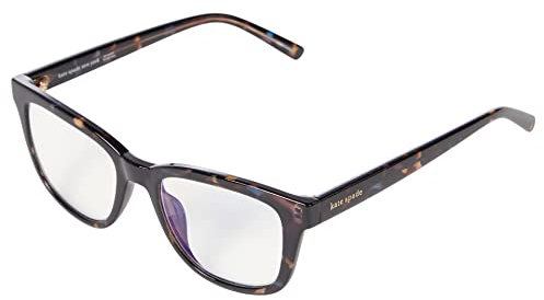 Kate Spade New York Jazelle Blue Light Glasses Blue Havana One Size