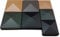 Cyclaire Fence Post Cap, Pack of 6 Neat Toppers for Fence Posts That Help Stop Water Soaking into The Wood and prolong The Life of Your Fence (4 Fence Post, Dark Grey)