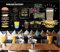 Fototapete - Wandkunst Tapete - Burger Fast Food Restaurant Snack Bar - Abnehmbare selbstklebende Wandkunst Aufkleber 3D Wandaufkleber - 3D Wandbild Poster Bild Wandhintergrund 200 x 150 cm