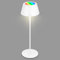 BRILONER - LED Tischlampe kabellos mit Touch, dimmbar in Stufen, höhenverstellbar, Nachttischlampe, Leselampe, LED Lampe, Campinglampe, Tischleuchte, Akkulampe, Outdoor Lampe, 38x12 cm, Weiß