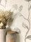 NEWROOM Papier peint Beige Fleur Intissé - Floral Or Crème Feuilles Plantes Romantique