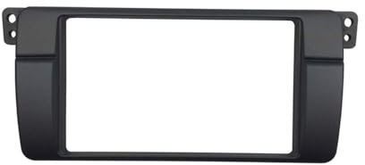 LUISAS Rahmen Radio Display Panel Dekorativer Rahmen für BMW E46 1998 1999 2000 2001 2005,Stereo Rahmen Platte Adapter Navigation Panel Rahmen